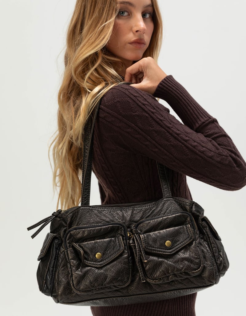 Emily Washed Shoulder Bag image number 7