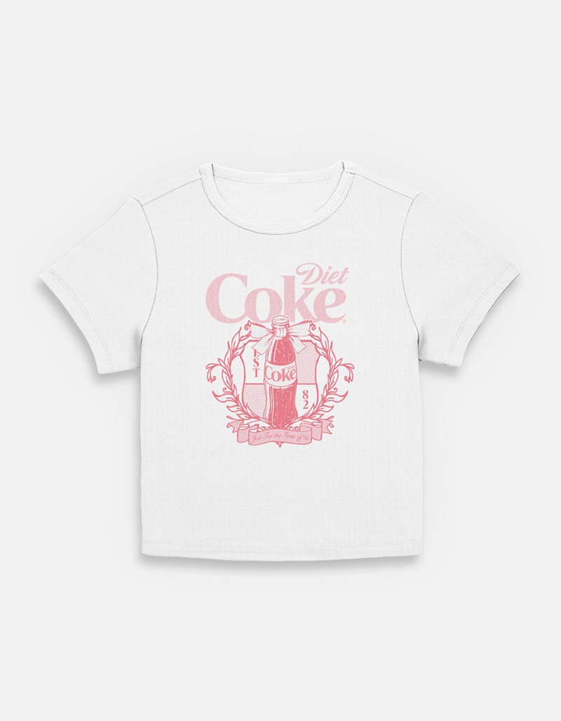 COCA-COLA Diet Social Club Womens Baby Tee image number 0