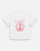 COCA-COLA Diet Social Club Womens Baby Tee image number 1