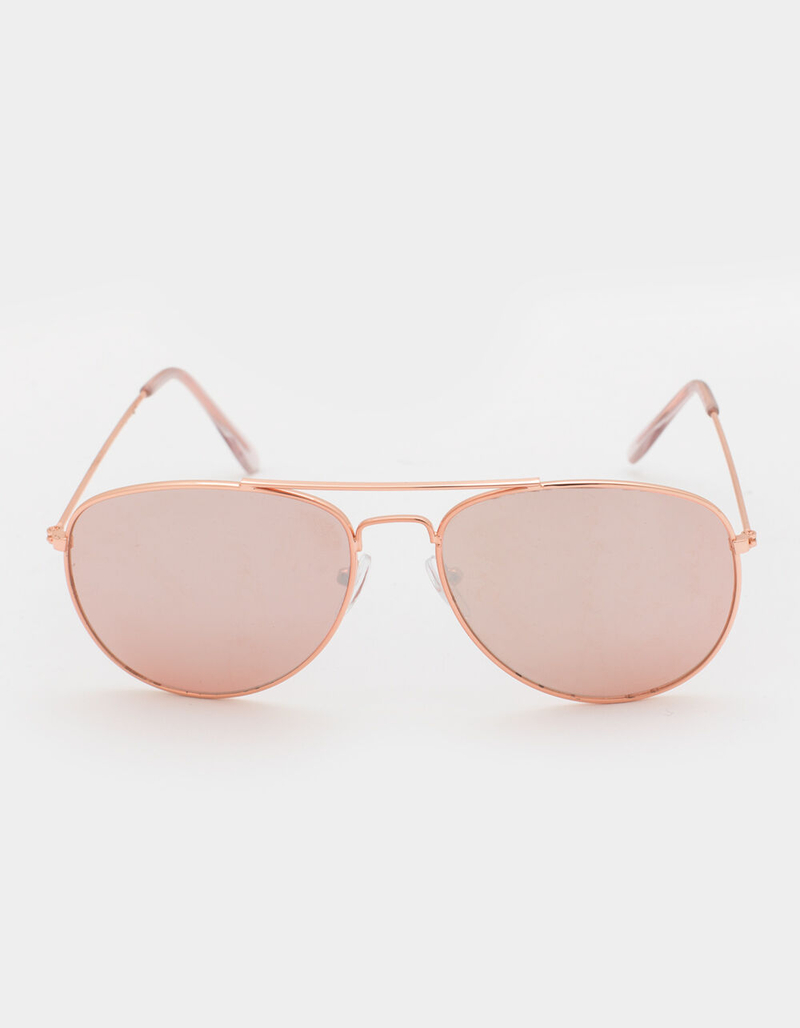 Revo Blue Lens Aviator Sunglasses image number 1