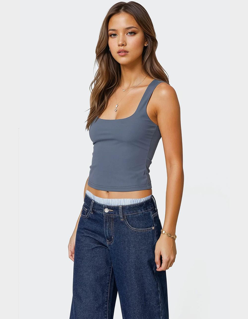 EDIKTED Essy Square Neck Top image number 2