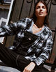 DICKIES Womens Flannel Shirt image number 5