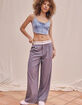 WEST OF MELROSE Pleated Baggy Womens Trousers image number 5