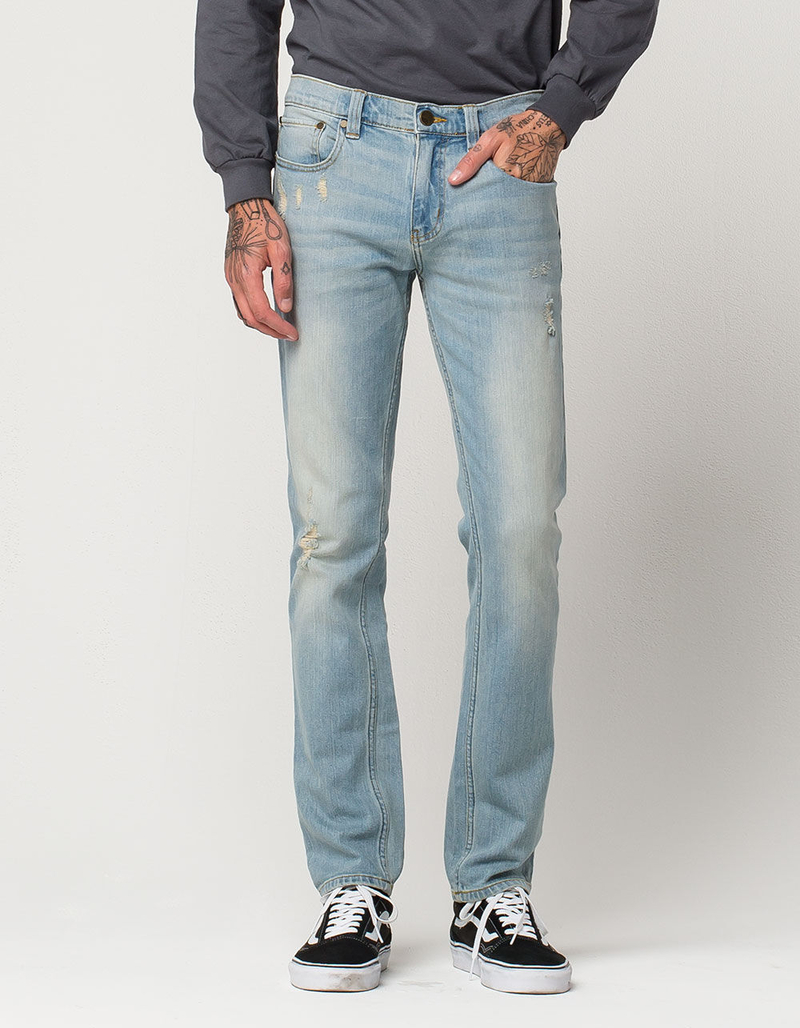 RSQ London Mens Skinny Stretch Jeans image number 1