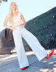 RSQ Womens Low Rise Bow Baggy Jeans image number 5