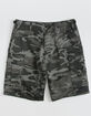 ROTHCO Tactical BDU Mens Black Camo Cargo Shorts image number 1