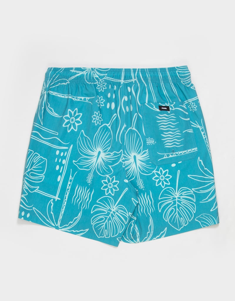 RSQ Mens 6.5" Swim Trunks image number 5