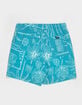 RSQ Mens 6.5" Swim Trunks image number 6