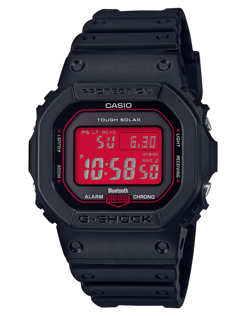 G-SHOCK GWB5600AR-1 Black & Red Watch image number 0