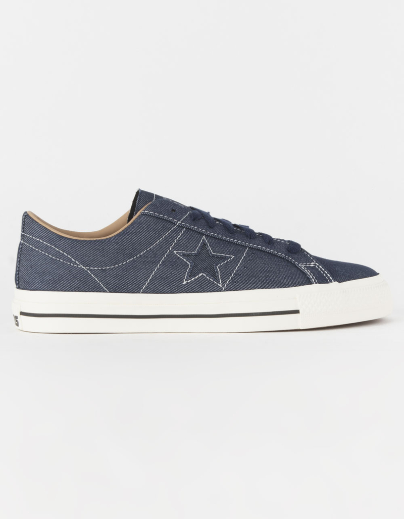 CONVERSE One Star Pro Denim Mens Skate Shoes image number 1