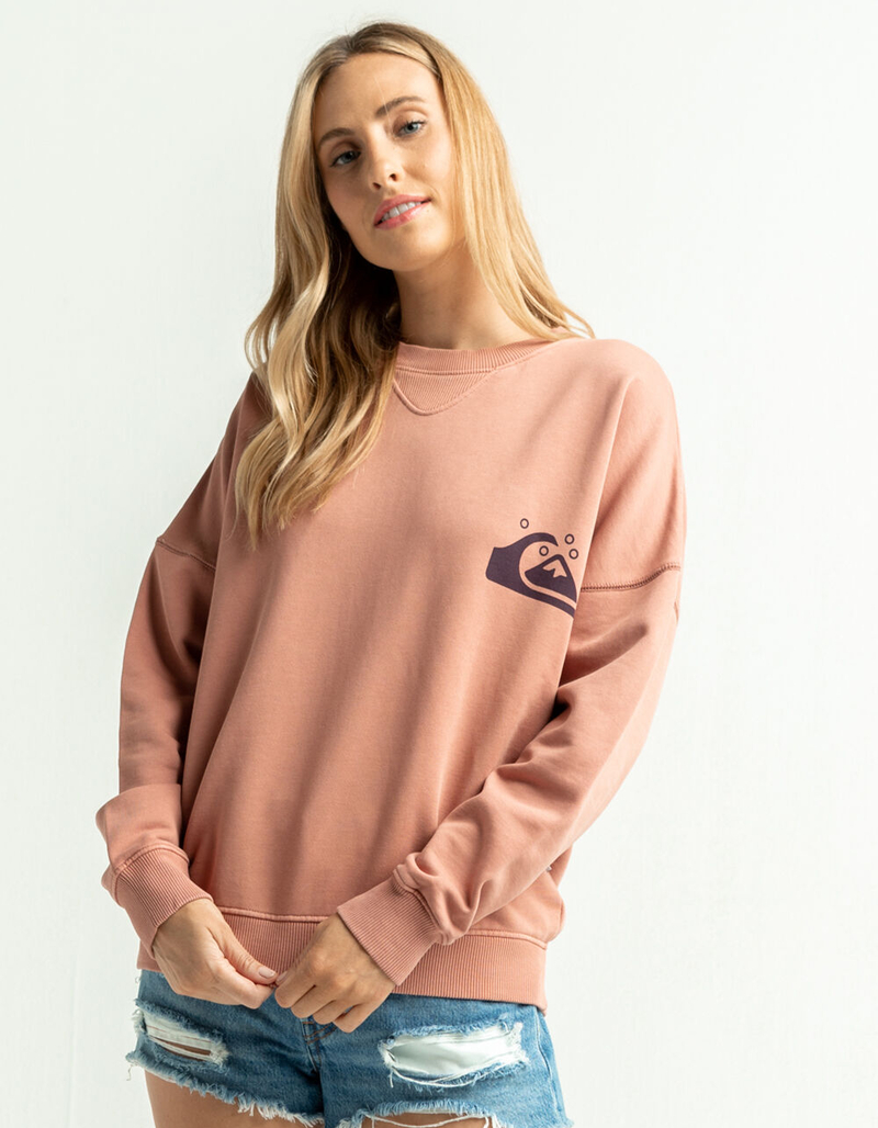 QUIKSILVER Womens Oversized Crew Sweatshirt image number 0