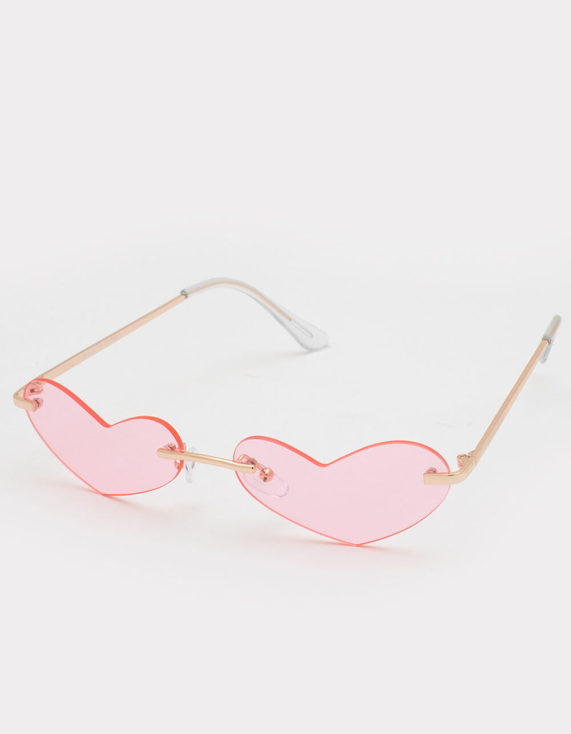Mini Heart Micro Lens Sunglasses image number 0