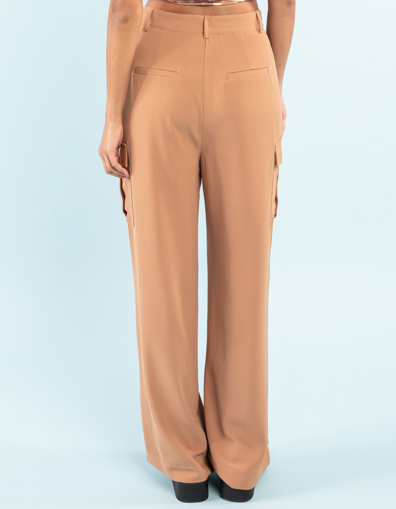 WEST OF MELROSE Womens Cargo Wide Leg Pants image number 3