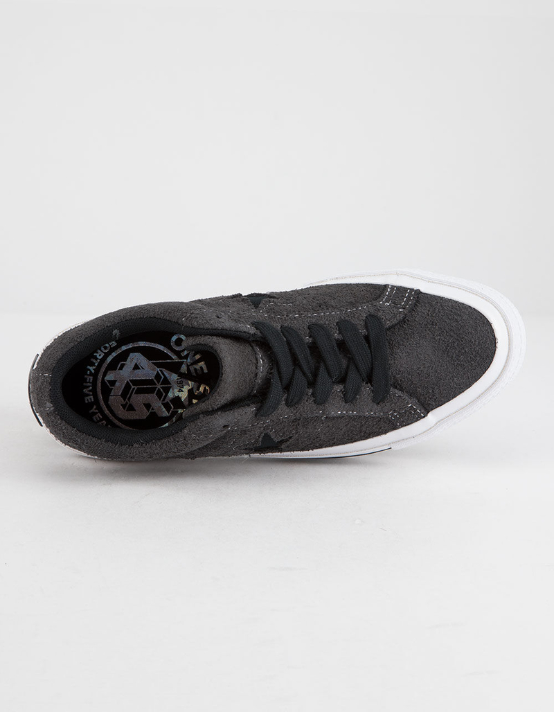 CONVERSE One Star Ox Almost Black Kids Shoes image number 2