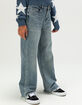 BLANK NYC Say Something Girls Wide Leg Jeans image number 5