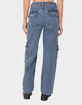 EDIKTED Deliah Low Rise Cargo Jeans image number 4