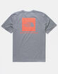 THE NORTH FACE Red Box Heather Gray Mens T-Shirt image number 1