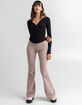 FREE PEOPLE Pull On Corduroy Flare Pants image number 1