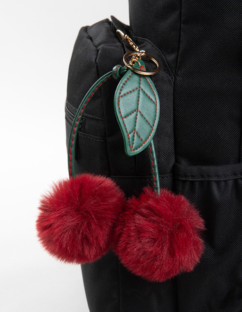 FULL TILT Furry Cherry Bag Charm Alternative Image