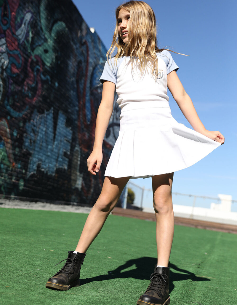 FULL TILT Girls Solid Tennis Skirt image number 0