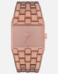 NIXON Ticket II All Rose Gold Watch image number 1