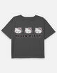HELLO KITTY Expressions Girls Crop Tee image number 1