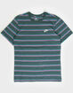 NIKE Sportswear Club Mens Stripe Tee image number 1