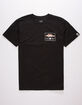 SALTY CREW Spot Tail Black Mens T-Shirt image number 2