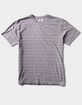 VISSLA Rock Pile Mens Stripe Tee image number 1