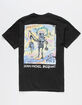 RIPPLE JUNCTION Basquiat Zombie Fish Mens Tee image number 1