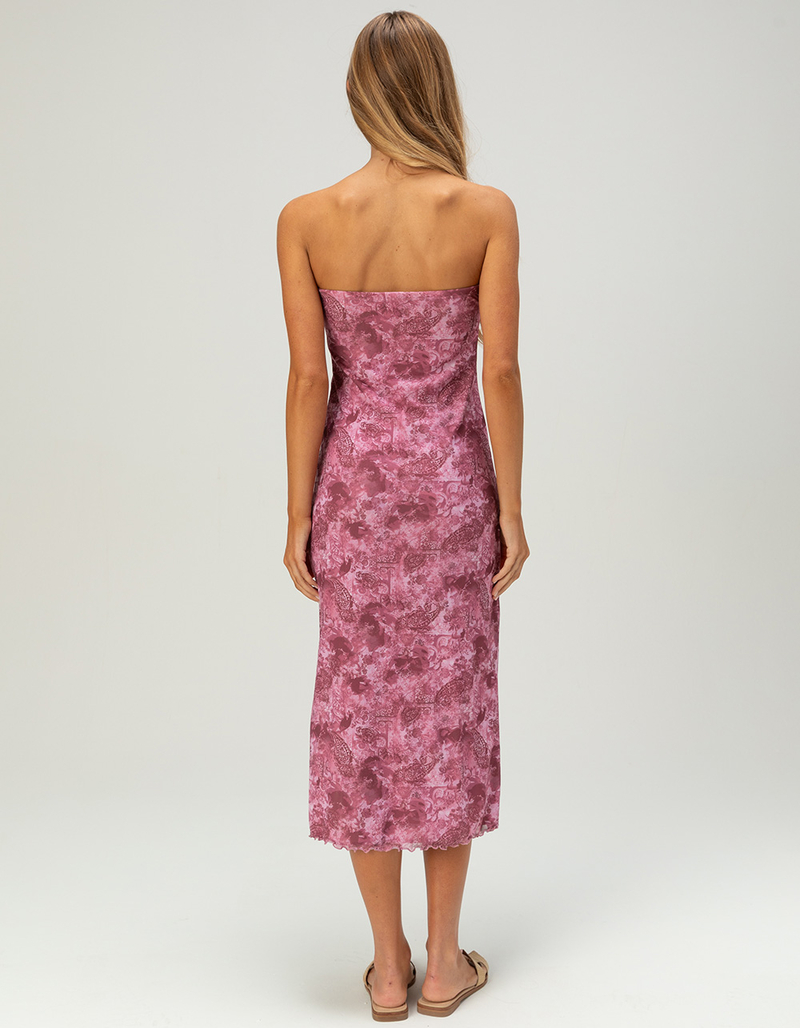 RSQ Womens Mesh Tube Midi Dress image number 3