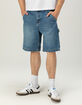 RSQ Mens Loose Embroidered Carpenter Jorts image number 3