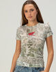 HONDA Wing Womens Fitted Tee image number 1