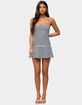EDIKTED Felicitie Striped Mini Dress image number 1