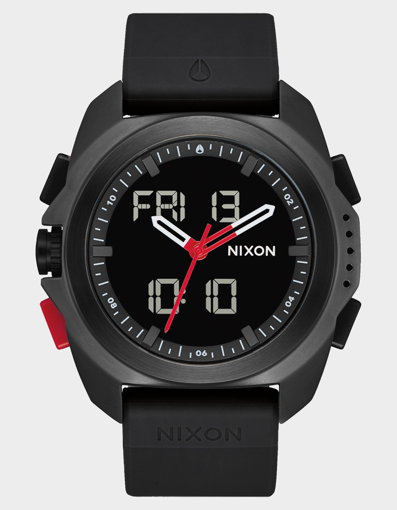 NIXON Ripley Black & Red Watch image number 0