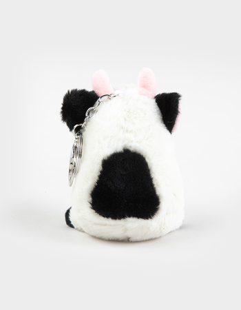 FULL TILT Chonky Cow Plush Bag Charm Alternative Image