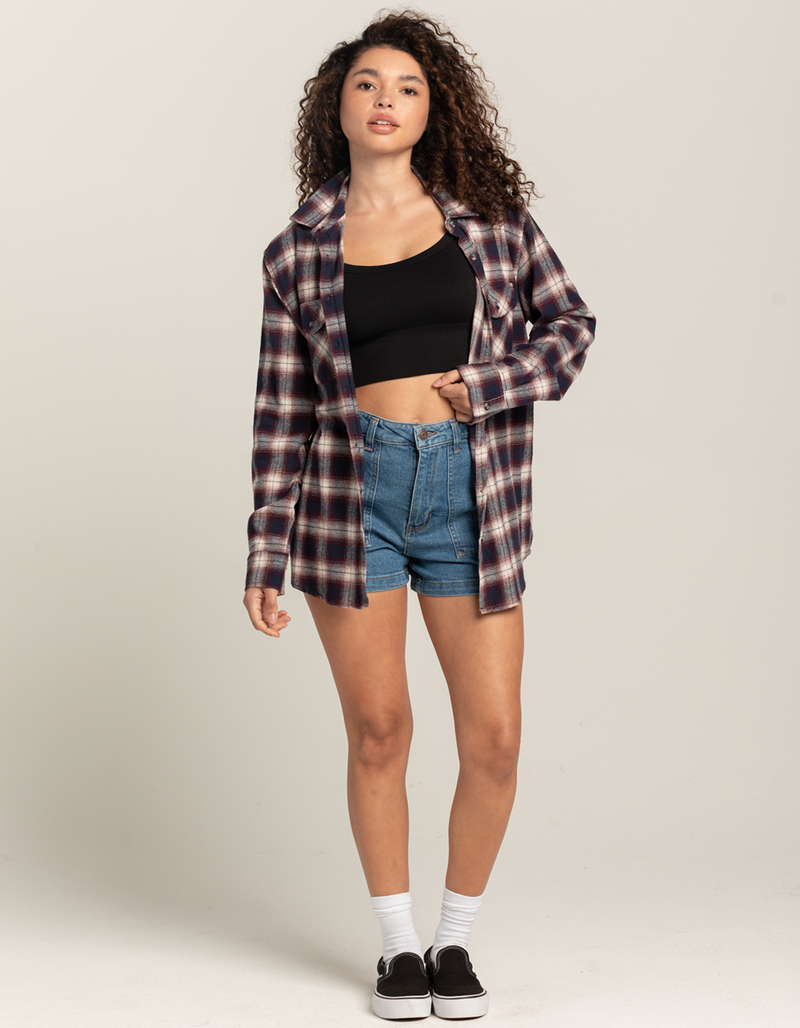 TILLYS Chevron Ribbed Crop Bralette image number 3