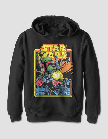 STAR WARS Fett Fires Unisex Kids Hoodie Primary Image