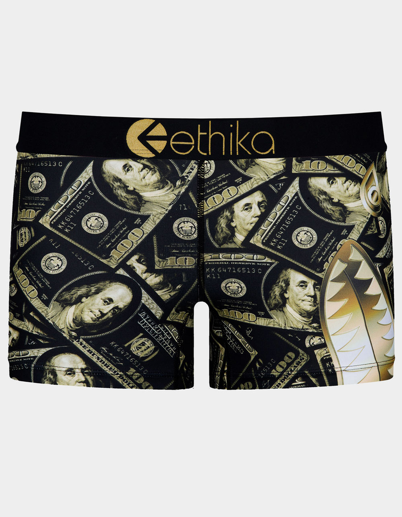 ETHIKA Bomber Gold Barz Staple Womens Boyshorts image number 3