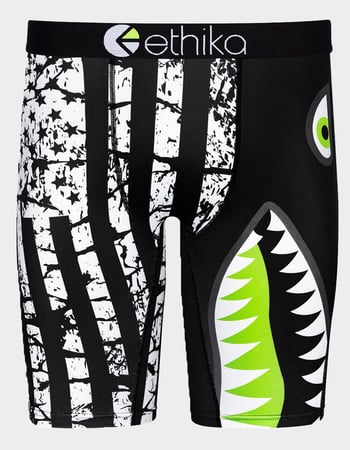 ETHIKA Bomber Black Flag Mens Boxer Briefs Primary Image