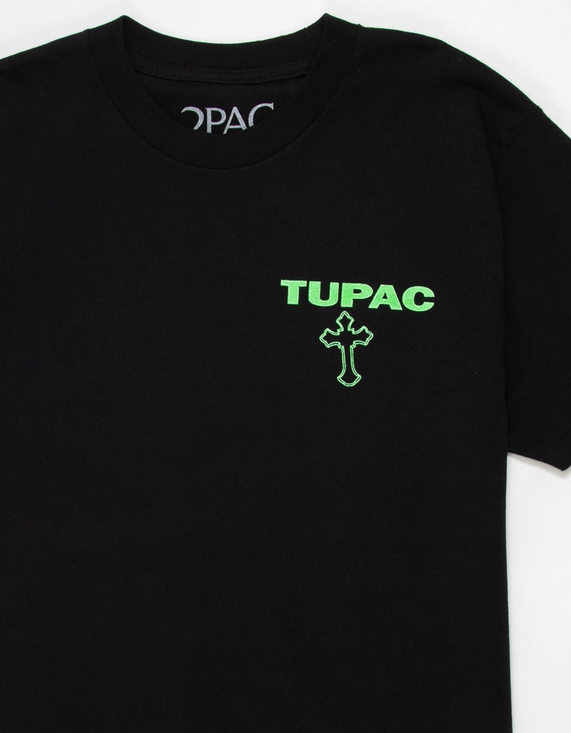 TUPAC Cross Mens Boxy Tee image number 2