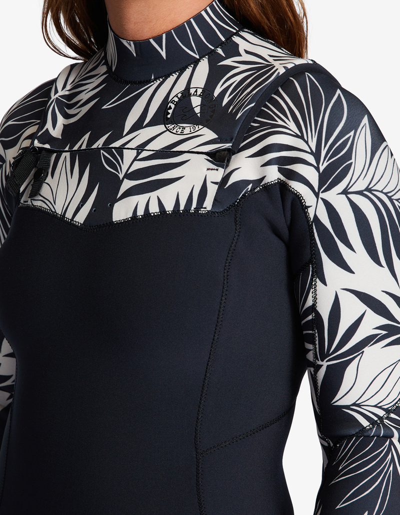 BILLABONG 3/2 Salty Dayz Chest Zip Womens Full Wetsuit image number 3