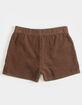 RSQ Utility Corduroy Womens Shorts image number 12
