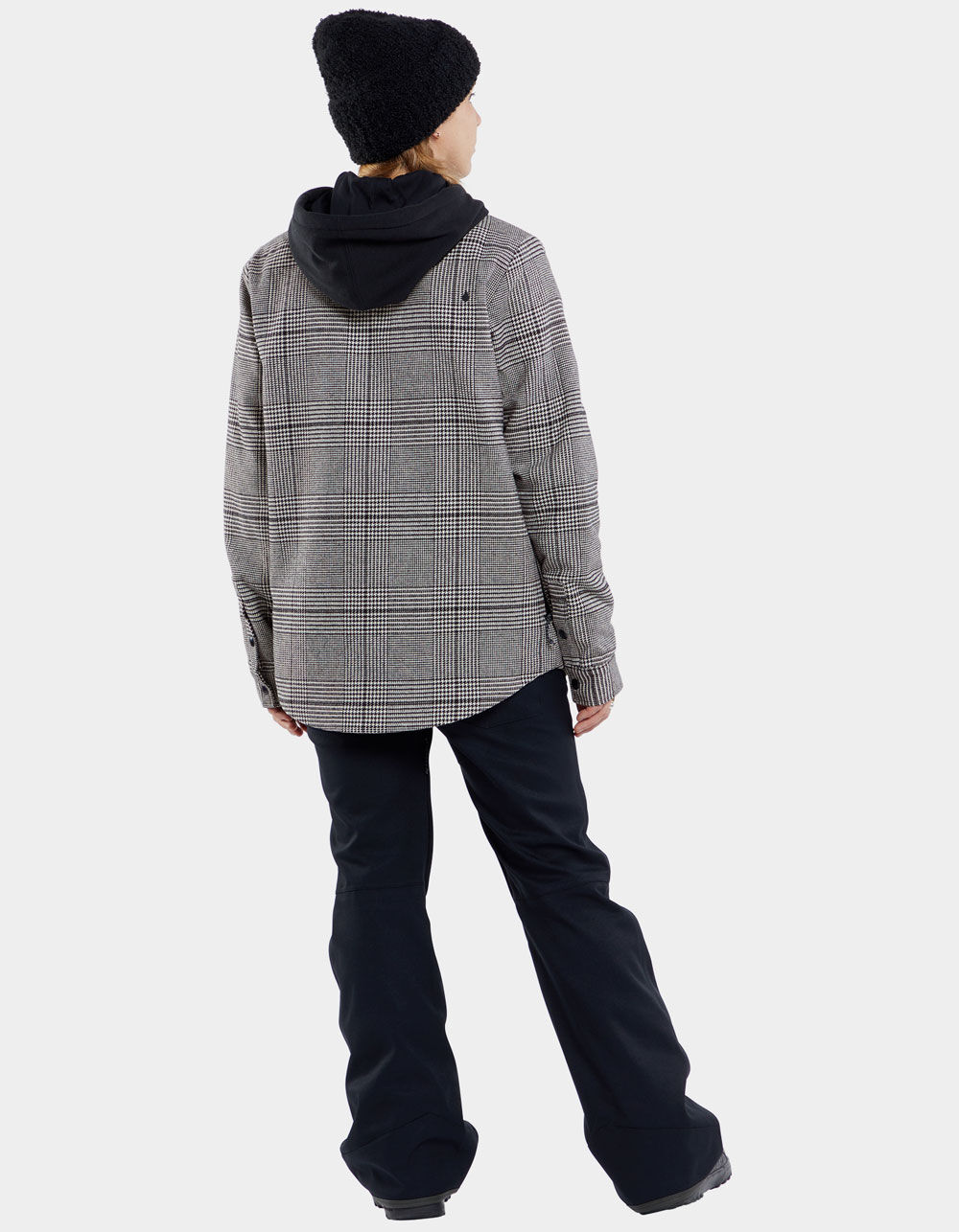 VOLCOM Womens Insulated Riding Flannel - Gray/Multi | Tillys