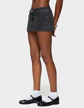 EDIKTED Camelia Denim Mini Skort Alternative Image
