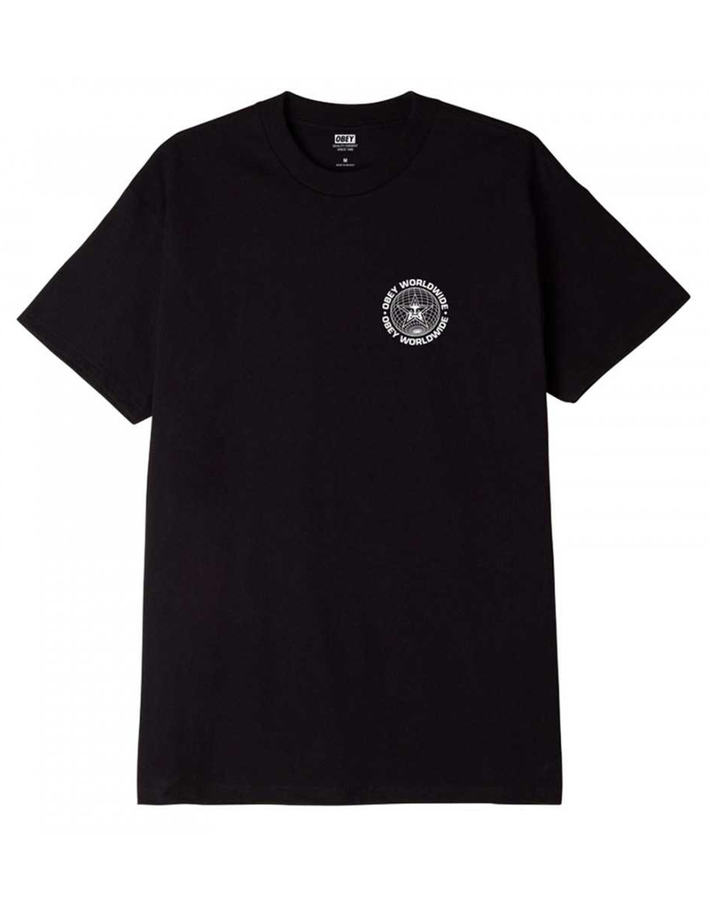OBEY Worldwide Globe Mens Tee image number 1