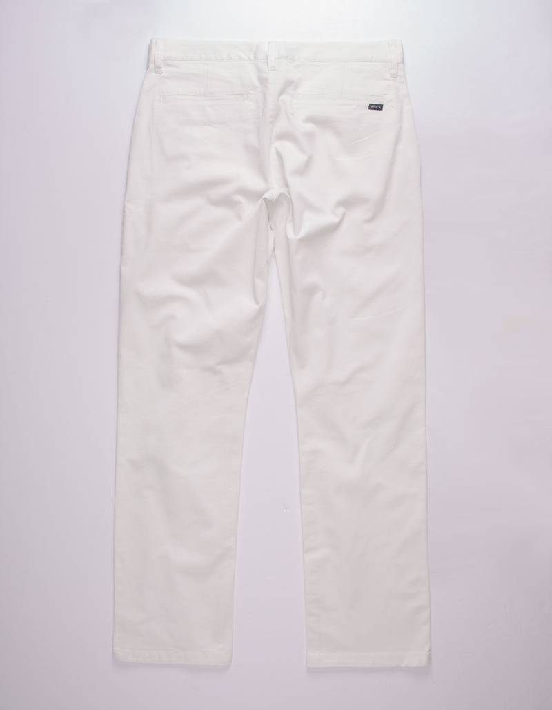 RVCA Week-End Stretch White Mens Pants image number 1