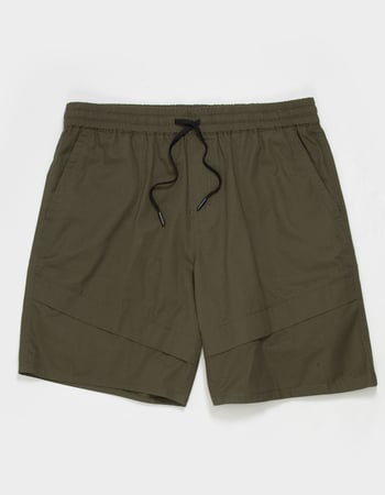 RSQ Mens Pull On Twill Shorts Alternative Image
