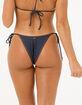 RIP CURL Dalias Denim Tie Side Skimpy Bikini Bottoms image number 3
