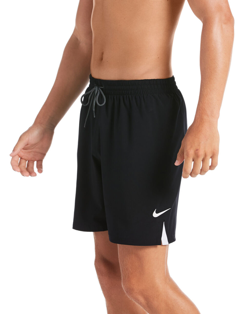 NIKE Solid Mens Black Boardshorts image number 3
